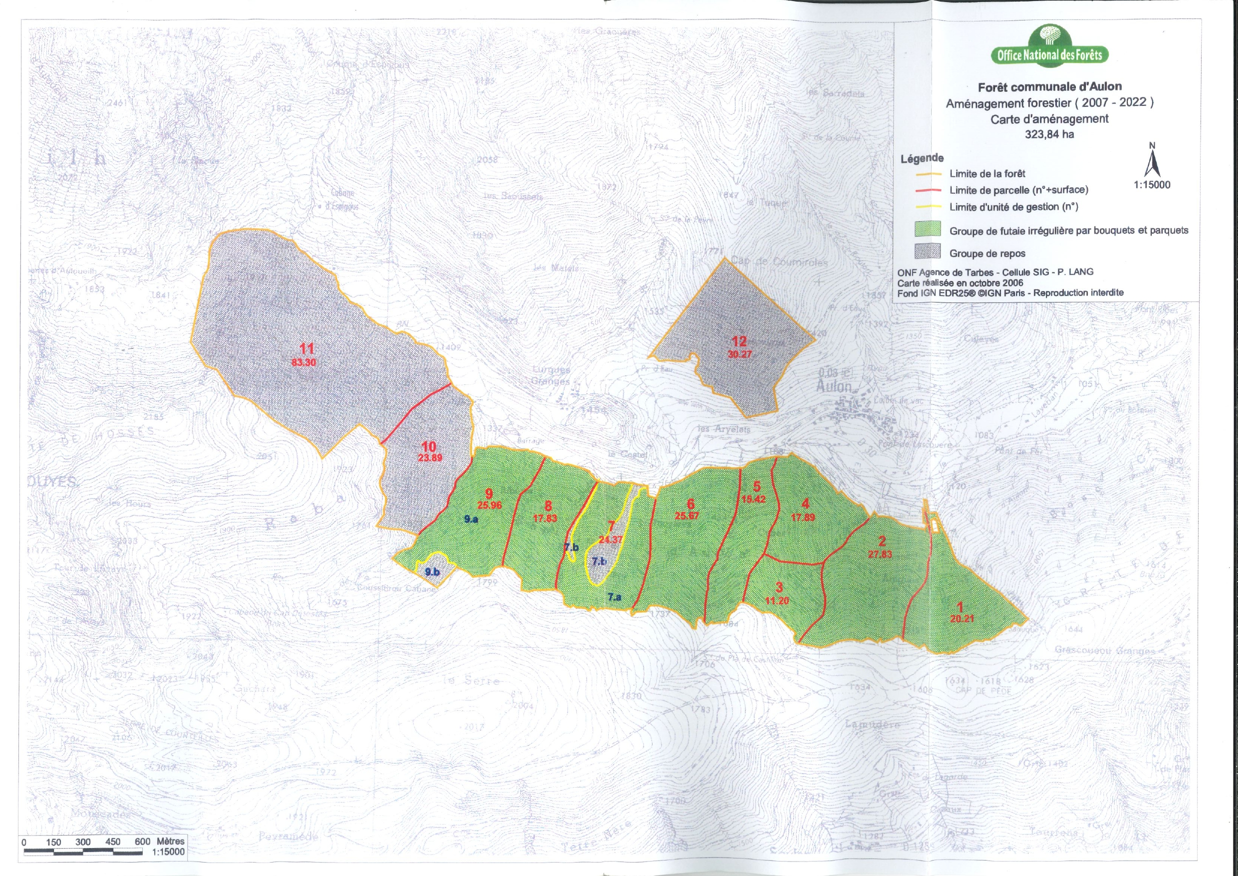 Plan forêt communale