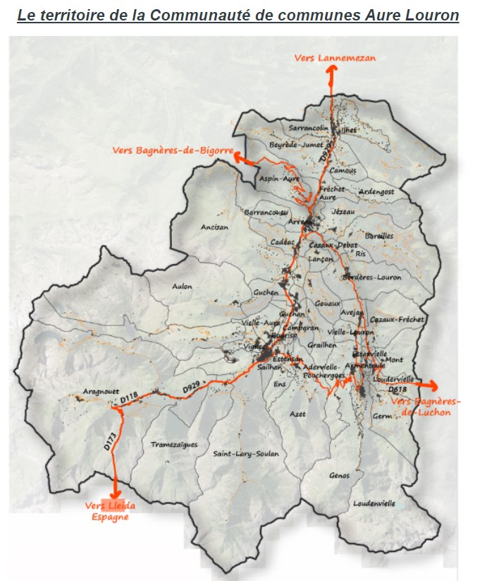Présentation de la Communauté de Communes Aure Louron